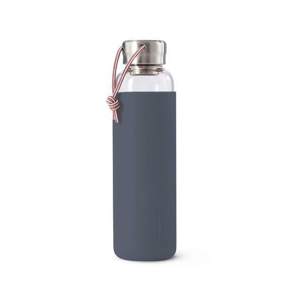 Product image 1 of Black+Blum Glass Water Bottle - 0.6Ltr - Slate