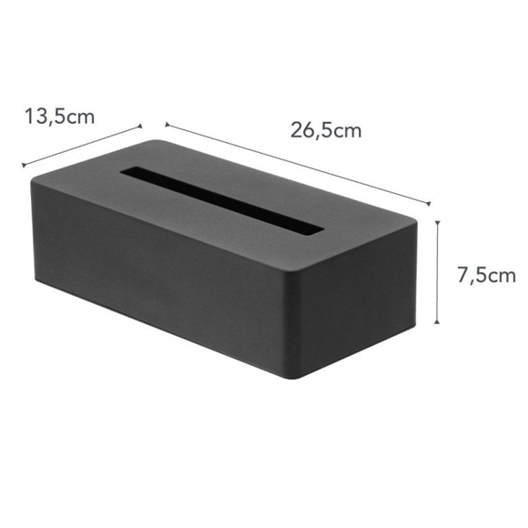 Product image 1 of Yamazaki Tissue case - Tower - black
