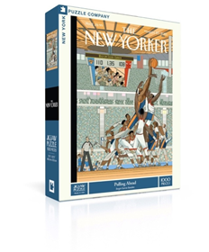 Image of New York Puzzle Company Pulling Ahead - 1000 pieces