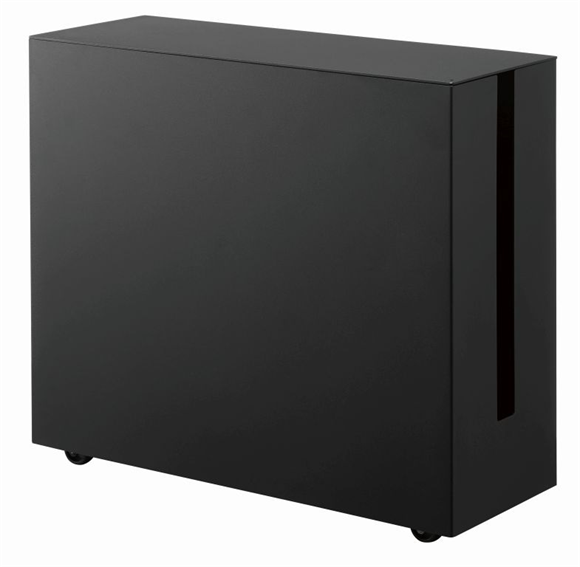 Product image 1 of Yamazaki Cable box with casters - Tower - Black