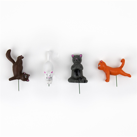 Product image 1 of Gift Republic Plant Pot Yoga Cat Markers