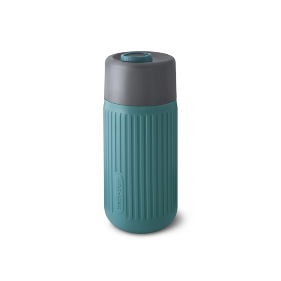 Product image 1 of Black+Blum Travel Cup Glass - 0.34Ltr - Grey/Ocean