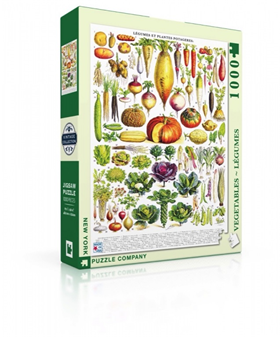 Image of New York Puzzle Company Vegetables ~ Légumes - 1000 pieces