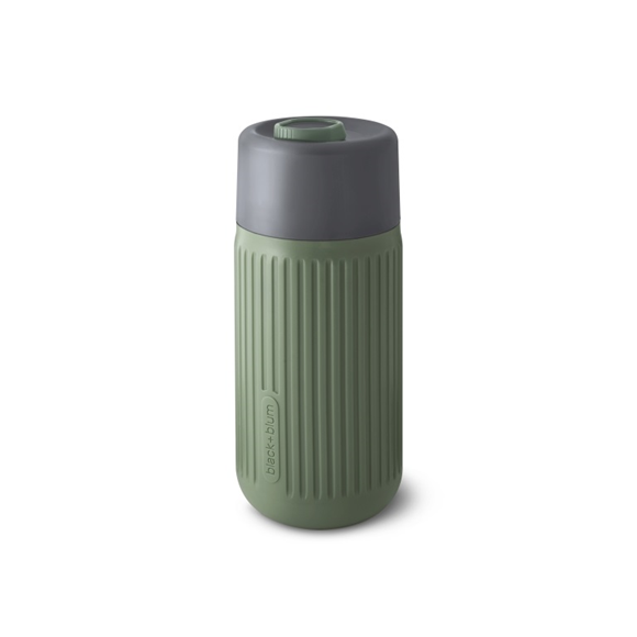 Product image 1 of Black+Blum Travel Cup Glass - 0.34Ltr - Grey/Olive