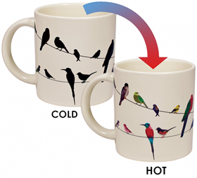 Image of UPG Mug - Birds on a Wire