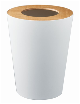 Image of Yamazaki Trash Can Round - Rin - natural