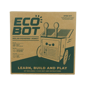 Image of Gift Republic Eco Bot - Solar Powered Plantable Robot