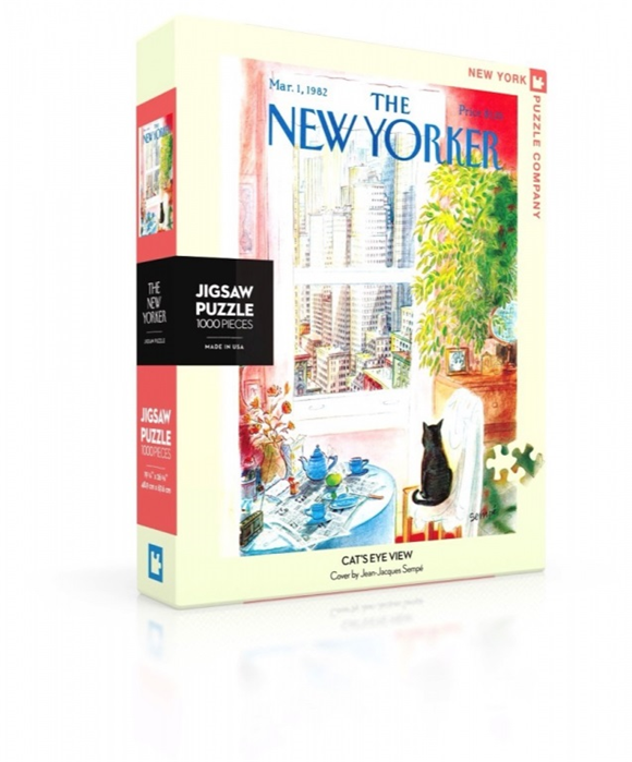 Product image 1 of New York Puzzle Company Cat's Eye View - 1000 pieces