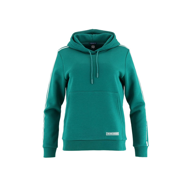 Product image 1 of Kota Women Striped Hoody everglade