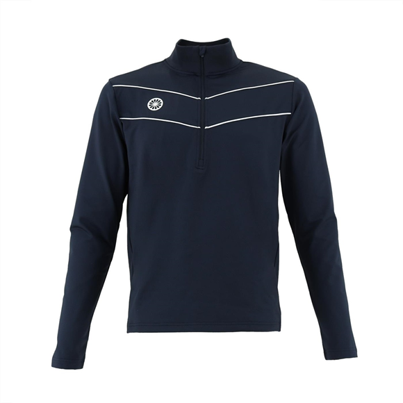 Product image 1 of Baroda Men Chevron Half Zip Sweater navy