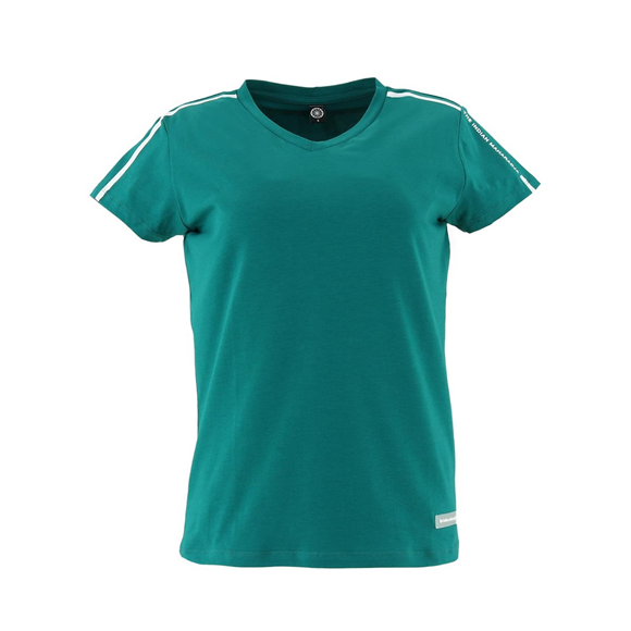 Product image 1 of Kota Women Striped Tee everglade
