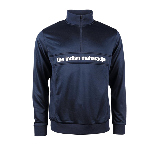 Product image 1 of Kids Poly Terry Half Zip IM navy