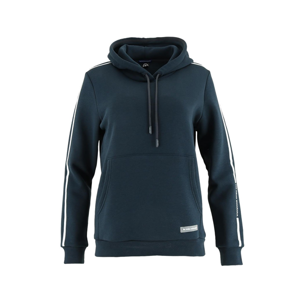 Product image 1 of Kota Women Striped Hoody navy