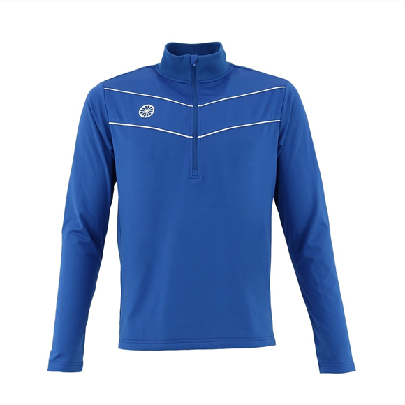 Product image 1 of Baroda Kids Chevron Half Zip Sweater cobalt