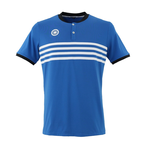 Product image 1 of Kadiri Boys Striped Button Tee cobalt