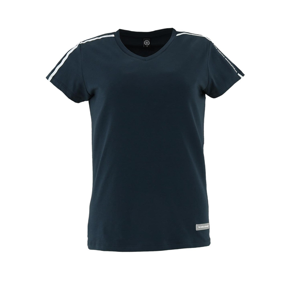 Product image 1 of Kota Women Striped Tee navy