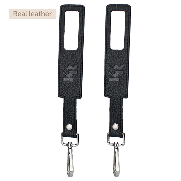 Product image 1 of Stroller hooks Lovely Leather - Zwart