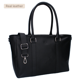 Image of Diaperbag Florence Lovely Leather - Black
