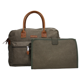 Image of Borsa per pannolini Vienna Vision of Love - verde