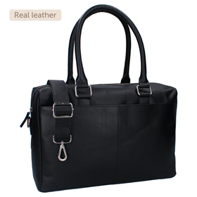 Image of Diaper bag Rome Lovely Leather - Black