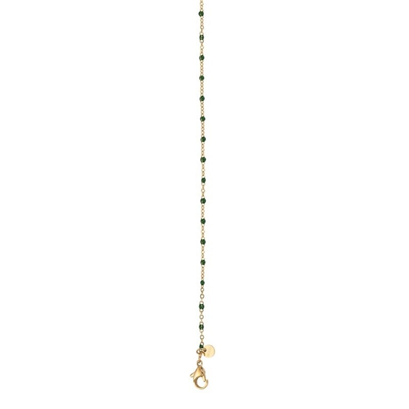 Product image 1 of Halsketting 1mm Green beads