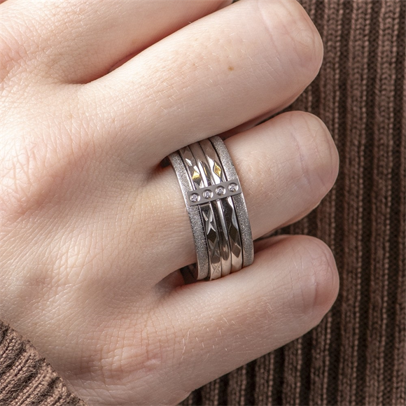 Product image 1 of Combined iXXXi ring Design - Silver