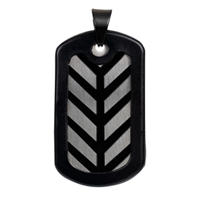 Image of Hanger Dog Tag Stripe