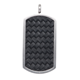 Image of Anhänger Dog Tag Leather