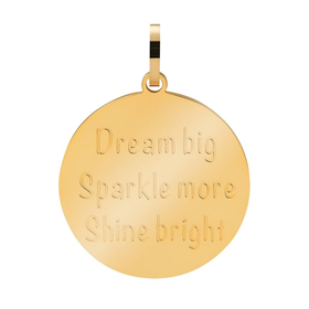 Image of Anhänger 'Dream big, Sparkle more, Shine bright'