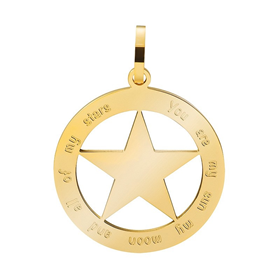 Image of Pendant Star 38mm