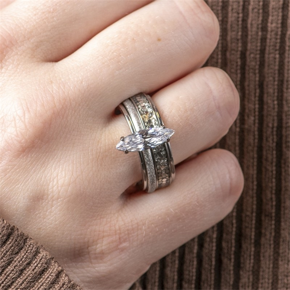 Product image 1 of Samengestelde iXXXi ring Holly - Zilver