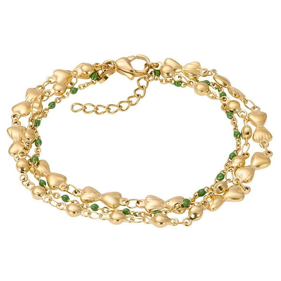 Product image 1 of Armband Botswana (green beads)