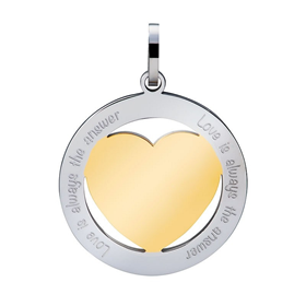 Image of Pendant Heart 38mm