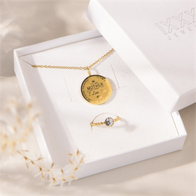 Image of Mother Love ketting + ring set