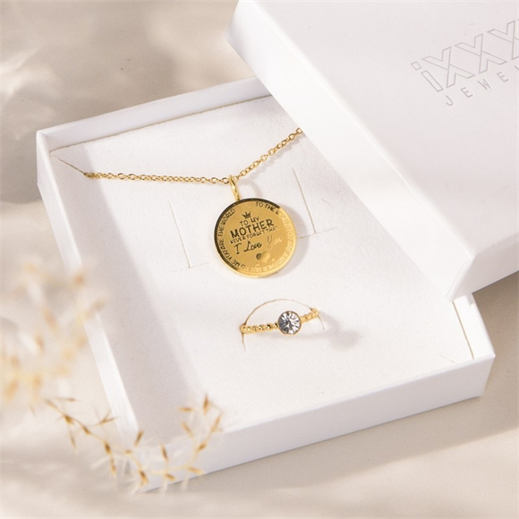 Product image 1 of Mother Love necklace + ring set
