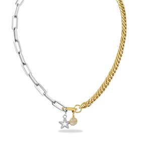 Image of Samengestelde ketting Nola-45.5cm