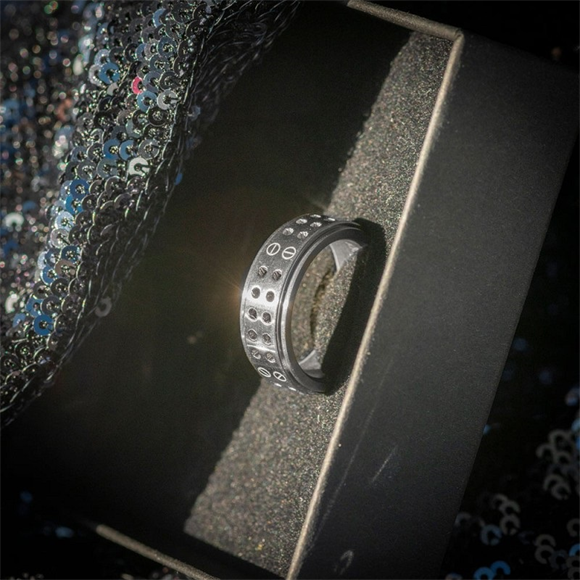 Product image 1 of Samengestelde ring iXXXi Men Punched Circles